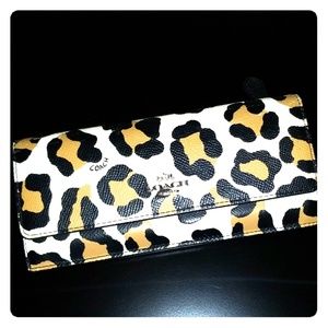 Coach Leopard Wallet